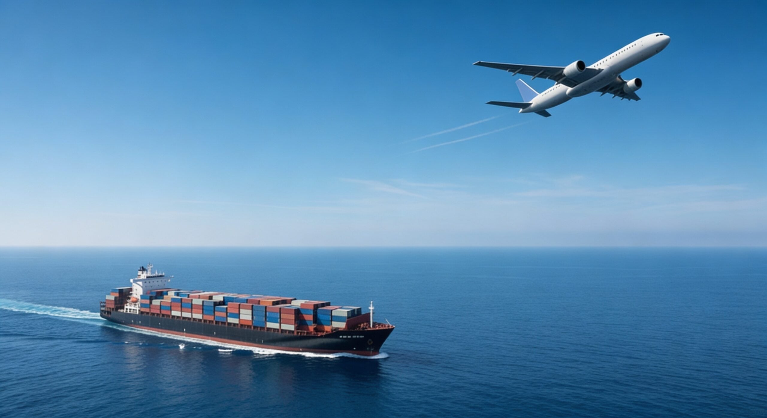 International freight usuing both air freight and ocean freight, ocean freight comparison